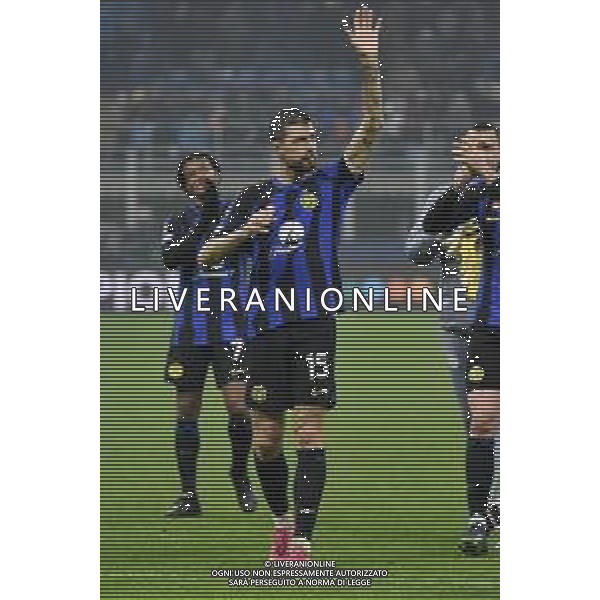 Inter vs Real Sociedad nella foto Francesco Acerbi (Inter) Milano 12-12-2023 Stadio Giuseppe Meazza - San Siro UEFA Champions League fase a gironi 6a giornata - Gruppo D foto Roberto Garavaglia/ag. Aldo Liverani sas/AGENZIA ALDO LIVERANI SAS