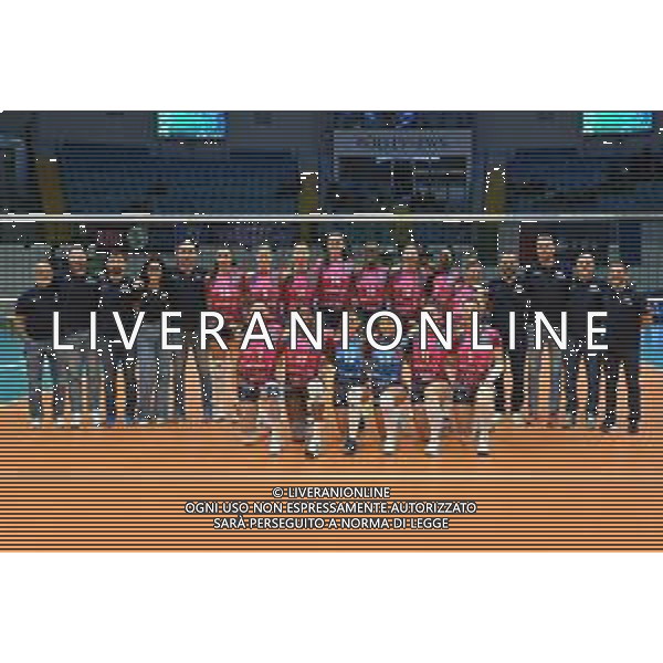 TVRG Allianz Vero Volley Milano vs Volley Mulhouse Alsace nella foto giocatrici e staff del Vero Volley Milano Monza 05-12-2023 Arena di Monza CEV Champions League femminile Gruppo A - 4a giornata foto Roberto Garavaglia/ag. Aldo Liverani sas