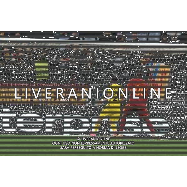 Roma vs Fiorentina - Campionato Serie A TIM - 15 giornata - Stadio Olimpico - Roma 10-12-2023 nella foto Gol Romelu Lukaku ©Federico Gaetano / AGENZIA ALDO LIVERANI SAS