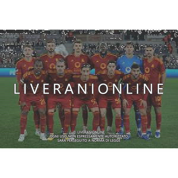Roma vs Sheriff Tiraspol - Europa League - 6 giornata - Stadio Olimpico - Roma 14-12-2023 nella foto Roma in posa formazione ©Federico Gaetano / AGENZIA ALDO LIVERANI SAS