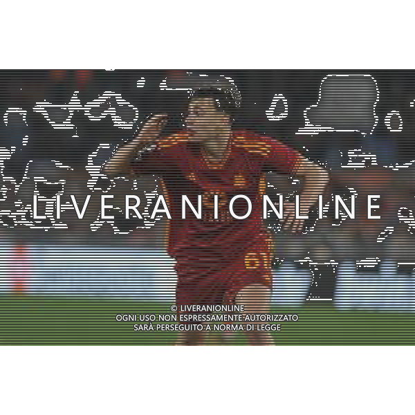Roma vs Sheriff Tiraspol - Europa League - 6 giornata - Stadio Olimpico - Roma 14-12-2023 nella foto Esultanza dopo gol Niccolo\' Pisilli ©Federico Gaetano / AGENZIA ALDO LIVERANI SAS