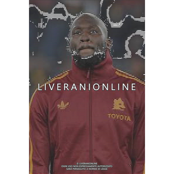 Roma vs Sheriff Tiraspol - Europa League - 6 giornata - Stadio Olimpico - Roma 14-12-2023 nella foto Romelu Lukaku FOTO FEDERICO GAETANO-AG ALDO LIVERANI SAS