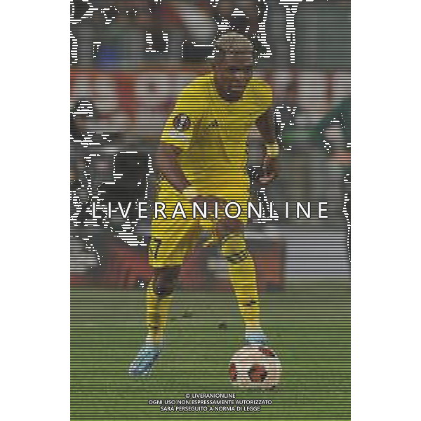 Roma vs Sheriff Tiraspol - Europa League - 6 giornata - Stadio Olimpico - Roma 14-12-2023 nella foto Jerome Ngom Mbekeli FOTO FEDERICO GAETANO-AG ALDO LIVERANI SAS