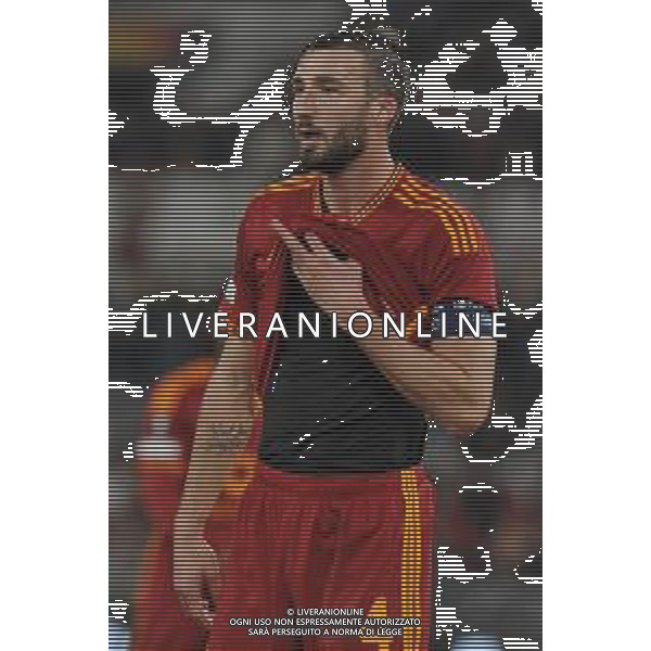 Roma vs Sheriff Tiraspol - Europa League - 6 giornata - Stadio Olimpico - Roma 14-12-2023 nella foto Bryan Cristante FOTO FEDERICO GAETANO-AG ALDO LIVERANI SAS