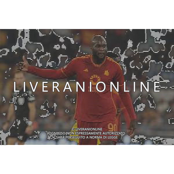 Roma vs Sheriff Tiraspol - Europa League - 6 giornata - Stadio Olimpico - Roma 14-12-2023 nella foto Romelu Lukaku FOTO FEDERICO GAETANO-AG ALDO LIVERANI SAS