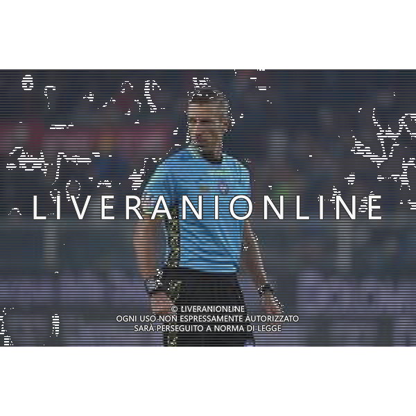 Genoa vs Juventus nella foto l\'arbitro Davide Massa di Imperia Genova 15-12-2023 Stadio Luigi Ferraris - Marassi Campionato Serie A TIM - 16a giornata foto Roberto Garavaglia/ag. Aldo Liverani sas / AGENZIA ALDO LIVERANI SAS