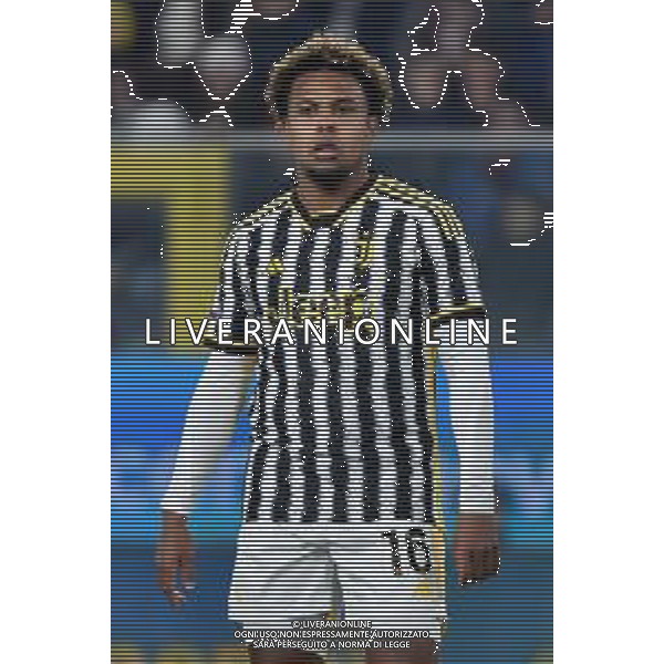 Genoa vs Juventus nella foto Weston McKennie (Juventus) Genova 15-12-2023 Stadio Luigi Ferraris - Marassi Campionato Serie A TIM - 16a giornata foto Roberto Garavaglia/ag. Aldo Liverani sas