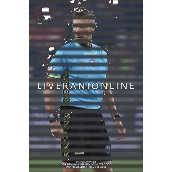 Genoa vs Juventus nella foto l\'arbitro Davide Massa di Imperia Genova 15-12-2023 Stadio Luigi Ferraris - Marassi Campionato Serie A TIM - 16a giornata foto Roberto Garavaglia/ag. Aldo Liverani sas