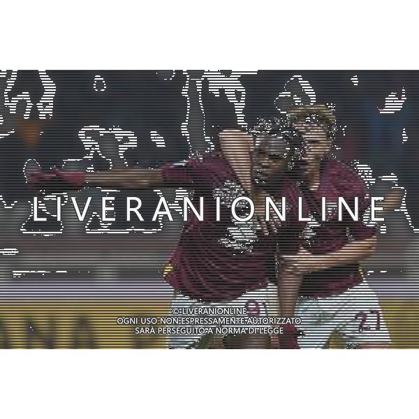TVMV-Torino 16.12.2023 Stadio Grande Torino ©Manuela Viganti/Agenzia Aldo Liverani Torino vs Empoli Campionato Calcio Serie A TIM 2023/2024 16a giornata Nella foto: esultanza duvan zapata e mergim vojvoda dopo il gol ©Viganti/AGENZIA ALDO LIVERANI SAS