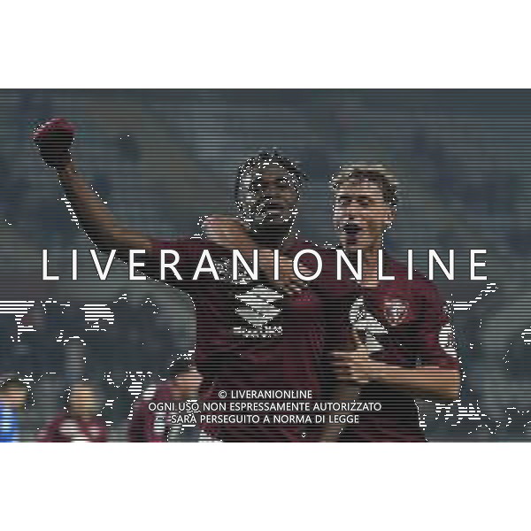 TVMV-Torino 16.12.2023 Stadio Grande Torino ©Manuela Viganti/Agenzia Aldo Liverani Torino vs Empoli Campionato Calcio Serie A TIM 2023/2024 16a giornata Nella foto: esultanza duvan zapata e mergim vojvoda dopo il gol ©Viganti/AGENZIA ALDO LIVERANI SAS