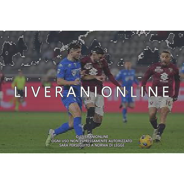 TVMV-Torino 16.12.2023 Stadio Grande Torino ©Manuela Viganti/Agenzia Aldo Liverani Torino vs Empoli Campionato Calcio Serie A TIM 2023/2024 16a giornata Nella foto: antonio sanabria e liberato cacace ©Viganti/AGENZIA ALDO LIVERANI SAS