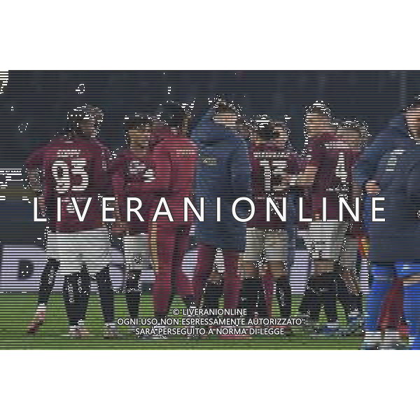TVMV-Torino 16.12.2023 Stadio Grande Torino ©Manuela Viganti/Agenzia Aldo Liverani Torino vs Empoli Campionato Calcio Serie A TIM 2023/2024 16a giornata Nella foto: festa torino a fine gara ©Viganti/AGENZIA ALDO LIVERANI SAS