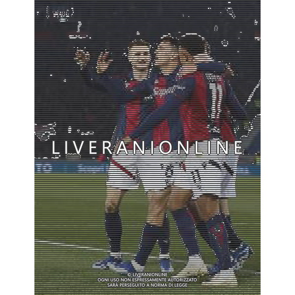 ZCP - 17/12/2023 Bologna - Roma Campionato di calcio seria A - nella foto: Esultanza Bologna dopo il Goal ©Claudio Zamagni/Agenzia Aldo Liverani s.a.s. /AGENZIA ALDO LIVERANI SAS