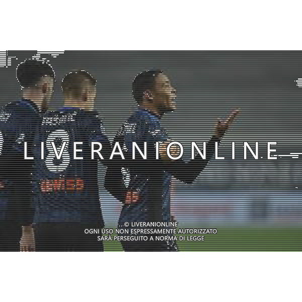 TVRG Atalanta vs Salernitana nella foto Luis Muriel (Atalanta) esulta dopo il gol dell\'1 a 1 Bergamo 18-12-2023 Gewiss Stadium - Stadio Atleti Azzurri d\'Italia Campionato Serie A TIM - 16a giornata foto Roberto Garavaglia/ag. Aldo Liverani sas/AGENZIA ALDO LIVERANI SAS