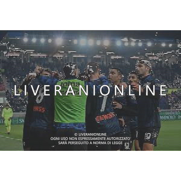 TVRG Atalanta vs Salernitana nella foto esultanza Atalanta dopo il gol del 2 a 1 Bergamo 18-12-2023 Gewiss Stadium - Stadio Atleti Azzurri d\'Italia Campionato Serie A TIM - 16a giornata foto Roberto Garavaglia/ag. Aldo Liverani sas/AGENZIA ALDO LIVERANI SAS