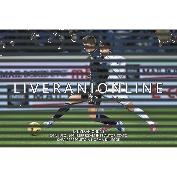 TVRG Atalanta vs Salernitana nella foto Charles de Ketelaere (Atalanta) segna il gol del 3 a 1 Bergamo 18-12-2023 Gewiss Stadium - Stadio Atleti Azzurri d\'Italia Campionato Serie A TIM - 16a giornata foto Roberto Garavaglia/ag. Aldo Liverani sas/AGENZIA ALDO LIVERANI SAS