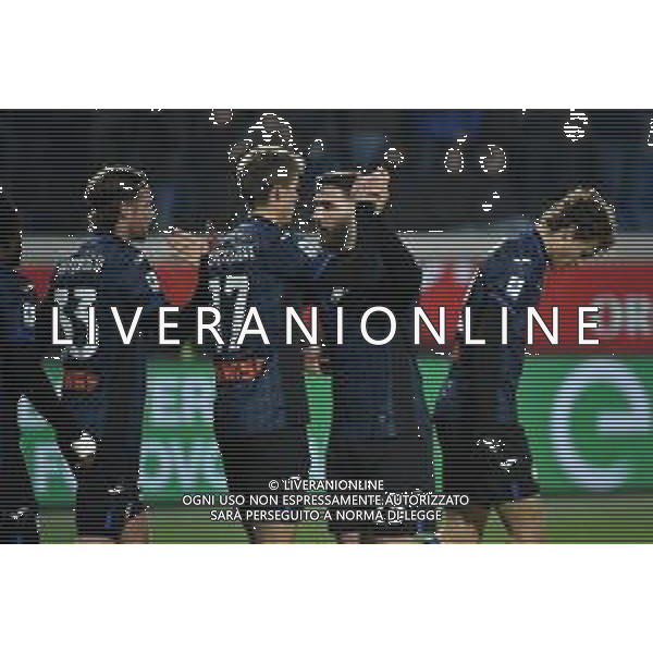 TVRG Atalanta vs Salernitana nella foto esultanza Atalanta dopo il gol del 3 a 1 Bergamo 18-12-2023 Gewiss Stadium - Stadio Atleti Azzurri d\'Italia Campionato Serie A TIM - 16a giornata foto Roberto Garavaglia/ag. Aldo Liverani sas/AGENZIA ALDO LIVERANI SAS