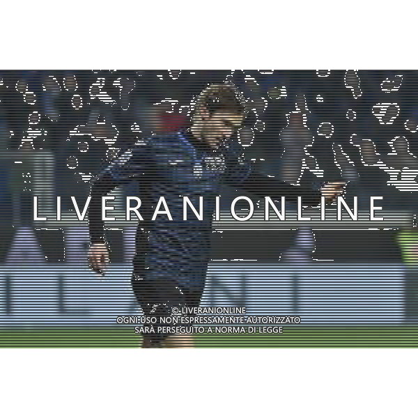 TVRG Atalanta vs Salernitana nella foto Aleksej Miranchuk (Atalanta) esulta dopo il gol del 4 a 1 Bergamo 18-12-2023 Gewiss Stadium - Stadio Atleti Azzurri d\'Italia Campionato Serie A TIM - 16a giornata foto Roberto Garavaglia/ag. Aldo Liverani sas/AGENZIA ALDO LIVERANI SAS