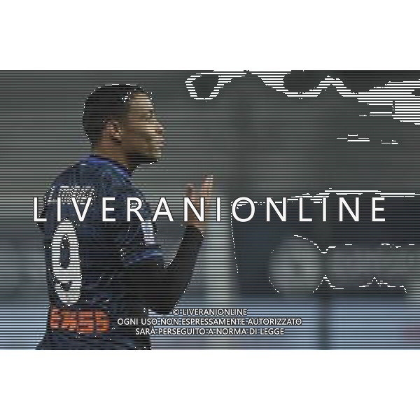TVRG Atalanta vs Salernitana nella foto Luis Muriel (Atalanta) esulta dopo il gol dell\'1 a 1 Bergamo 18-12-2023 Gewiss Stadium - Stadio Atleti Azzurri d\'Italia Campionato Serie A TIM - 16a giornata foto Roberto Garavaglia/ag. Aldo Liverani sas