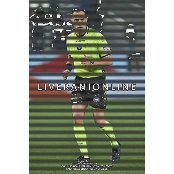 TVRG Atalanta vs Salernitana nella foto l\'arbitro Ermanno Feliciani di Teramo Bergamo 18-12-2023 Gewiss Stadium - Stadio Atleti Azzurri d\'Italia Campionato Serie A TIM - 16a giornata foto Roberto Garavaglia/ag. Aldo Liverani sas