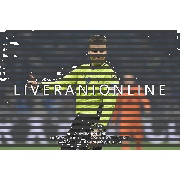 Inter vs Bologna nella foto l\'arbitro Federico La Penna di Roma Milano 20-12-2023 Stadio Giuseppe Meazza - San Siro Coppa Italia Frecciarossa - ottavi di finale foto Roberto Garavaglia/ag. Aldo Liverani sas/AGENZIA ALDO LIVERANI SAS
