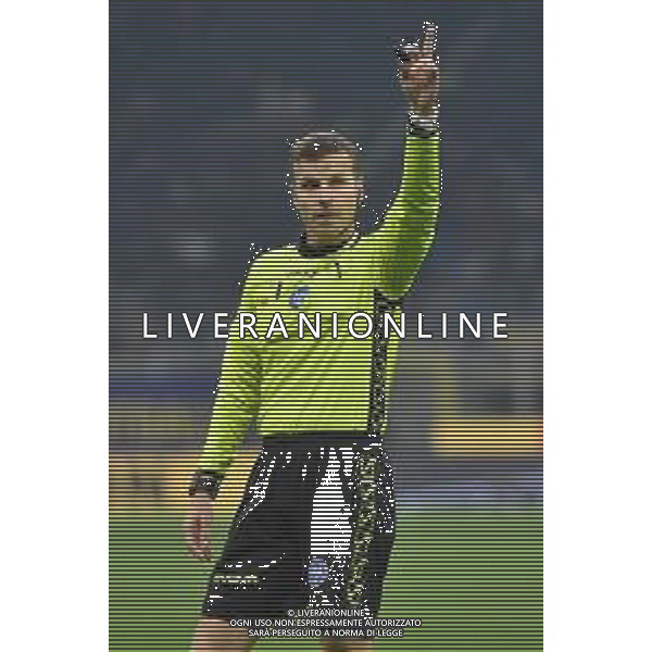 Inter vs Bologna nella foto l\'arbitro Federico La Penna di Roma Milano 20-12-2023 Stadio Giuseppe Meazza - San Siro Coppa Italia Frecciarossa - ottavi di finale foto Roberto Garavaglia/ag. Aldo Liverani sas/AGENZIA ALDO LIVERANI SAS