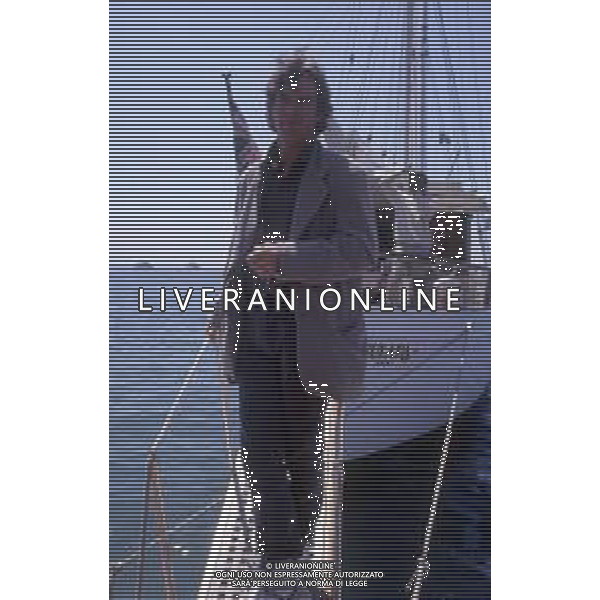 DIAP-RETROSPETTIVA DENNIS QUAID ATTORE NELLA FOTO DENNIS QUAID A CANNES NELL\'ANNO 1990 AG ALDO LIVERANI SAS 