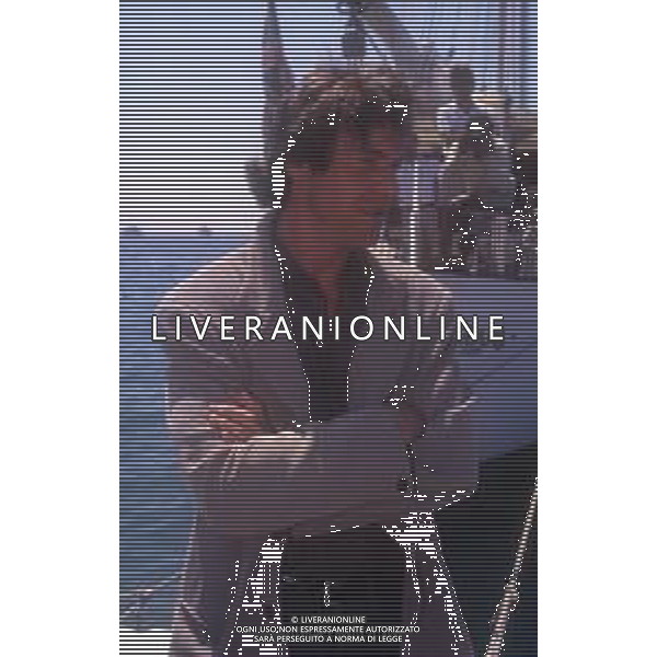 DIAP-RETROSPETTIVA DENNIS QUAID ATTORE NELLA FOTO DENNIS QUAID A CANNES NELL\'ANNO 1990 AG ALDO LIVERANI SAS 