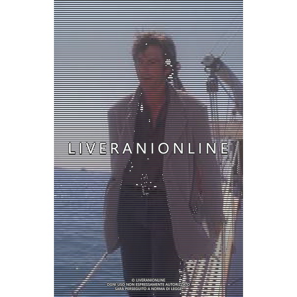 DIAP-RETROSPETTIVA DENNIS QUAID ATTORE NELLA FOTO DENNIS QUAID A CANNES NELL\'ANNO 1990 AG ALDO LIVERANI SAS  