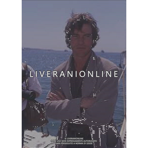 DIAP-RETROSPETTIVA DENNIS QUAID ATTORE NELLA FOTO DENNIS QUAID A CANNES NELL\'ANNO 1990 AG ALDO LIVERANI SAS 