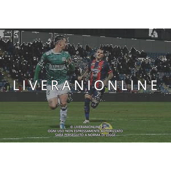 Serie C 2023-2024 Stadio Ezio Scida, Crotone Nella foto: Michele Rigione e Eugenio D\'Ursi -Crotone - Avellino campionato calcio Serie C Lega Pro 22.12.2023 ©Andrea Rosito/AGENZIA ALDO LIVERANI SAS