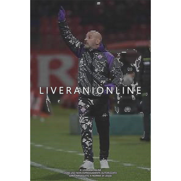 TVRG Monza vs Fiorentina nella foto Vincenzo Italiano allenatore Fiorentina Monza 22-12-2023 U-Power Stadium Campionato Serie A TIM - 17a giornata foto Roberto Garavaglia/ag. Aldo Liverani sas/AGENZIA ALDO LIVERANI SAS