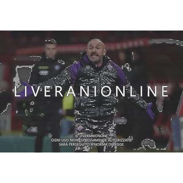TVRG Monza vs Fiorentina nella foto Vincenzo Italiano allenatore Fiorentina Monza 22-12-2023 U-Power Stadium Campionato Serie A TIM - 17a giornata foto Roberto Garavaglia/ag. Aldo Liverani sas/AGENZIA ALDO LIVERANI SAS