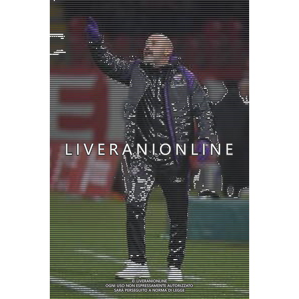 TVRG Monza vs Fiorentina nella foto Vincenzo Italiano allenatore Fiorentina Monza 22-12-2023 U-Power Stadium Campionato Serie A TIM - 17a giornata foto Roberto Garavaglia/ag. Aldo Liverani sas/AGENZIA ALDO LIVERANI SAS
