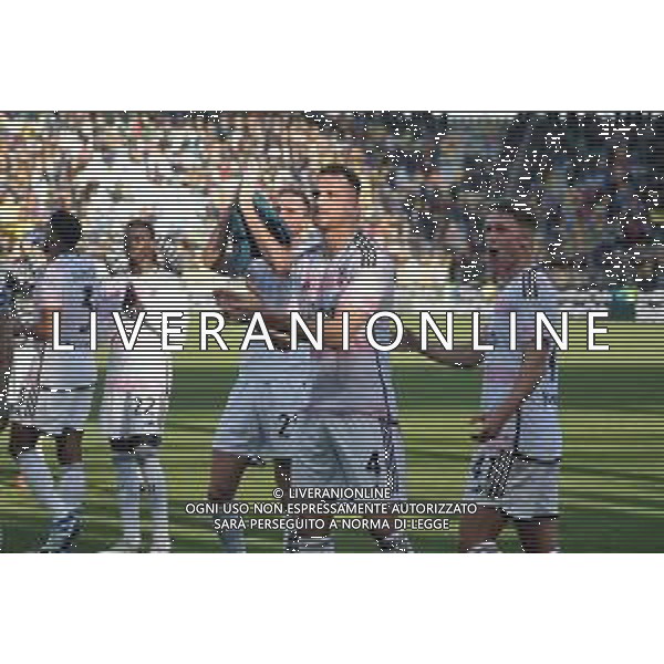 Frosinone vs Juventus - Campionato Serie A TIM - 17 giornata - Stadio B.Stirpe - Frosinone 23-12-2023 nella foto Esultanza finale Juventus FOTO FEDERICO GAETANO-AG ALDO LIVERANI SAS