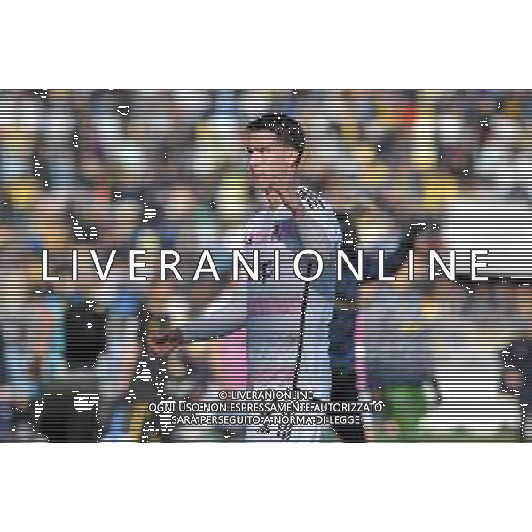 Frosinone vs Juventus - Campionato Serie A TIM - 17 giornata - Stadio B.Stirpe - Frosinone 23-12-2023 nella foto Esultanza Vlahovic FOTO FEDERICO GAETANO-AG ALDO LIVERANI SAS
