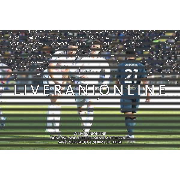 Frosinone vs Juventus - Campionato Serie A TIM - 17 giornata - Stadio B.Stirpe - Frosinone 23-12-2023 nella foto Esultanza Vlahovic FOTO FEDERICO GAETANO-AG ALDO LIVERANI SAS