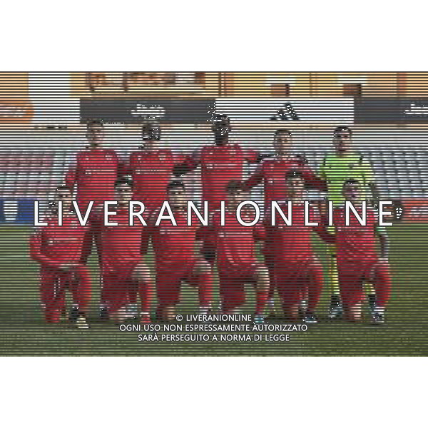 Alessandria 23.12.2023 Stadio Giuseppe Moccagatta @Manuela Viganti/Ag. Aldo Liverani sas Juventus Next Gen vs Vis Pesaro Campionato Calcio Serie C Girone B 2023/2024 19a giornata Nella foto: la formazione della vis pesaro