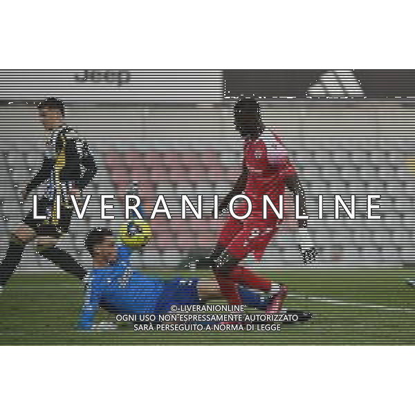 Alessandria 23.12.2023 Stadio Giuseppe Moccagatta @Manuela Viganti/Ag. Aldo Liverani sas Juventus Next Gen vs Vis Pesaro Campionato Calcio Serie C Girone B 2023/2024 19a giornata Nella foto: sylla cheikh e giovanni daffara