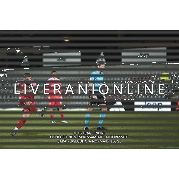 Alessandria 23.12.2023 Stadio Giuseppe Moccagatta @Manuela Viganti/Ag. Aldo Liverani sas Juventus Next Gen vs Vis Pesaro Campionato Calcio Serie C Girone B 2023/2024 19a giornata Nella foto: gol manuel di paola su punizione