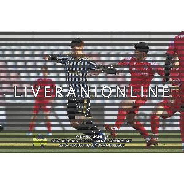 Alessandria 23.12.2023 Stadio Giuseppe Moccagatta @Manuela Viganti/Ag. Aldo Liverani sas Juventus Next Gen vs Vis Pesaro Campionato Calcio Serie C Girone B 2023/2024 19a giornata Nella foto: samuele damiani e alfonso peixoto