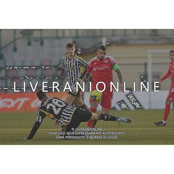 Alessandria 23.12.2023 Stadio Giuseppe Moccagatta @Manuela Viganti/Ag. Aldo Liverani sas Juventus Next Gen vs Vis Pesaro Campionato Calcio Serie C Girone B 2023/2024 19a giornata Nella foto: manuel di paola e samuele damiani