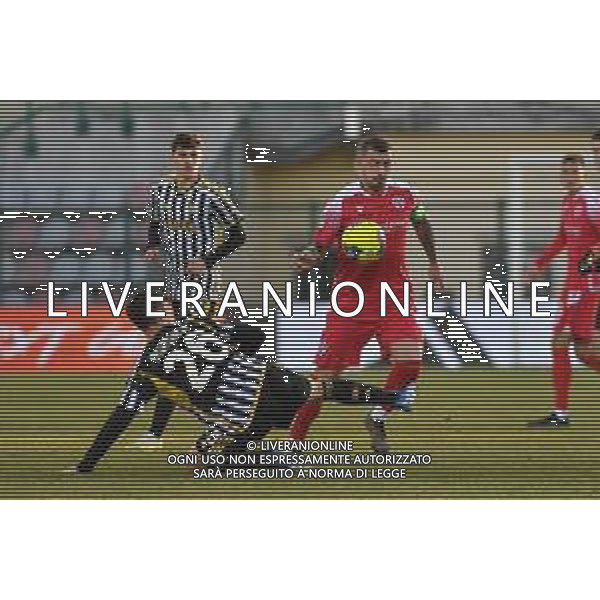 Alessandria 23.12.2023 Stadio Giuseppe Moccagatta @Manuela Viganti/Ag. Aldo Liverani sas Juventus Next Gen vs Vis Pesaro Campionato Calcio Serie C Girone B 2023/2024 19a giornata Nella foto: manuel di paola e samuele damiani