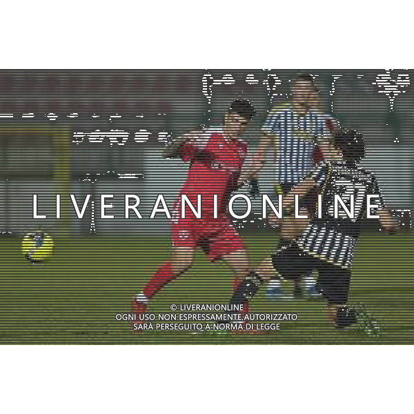 Alessandria 23.12.2023 Stadio Giuseppe Moccagatta @Manuela Viganti/Ag. Aldo Liverani sas Juventus Next Gen vs Vis Pesaro Campionato Calcio Serie C Girone B 2023/2024 19a giornata Nella foto: martin palumbo e antonio iervolino