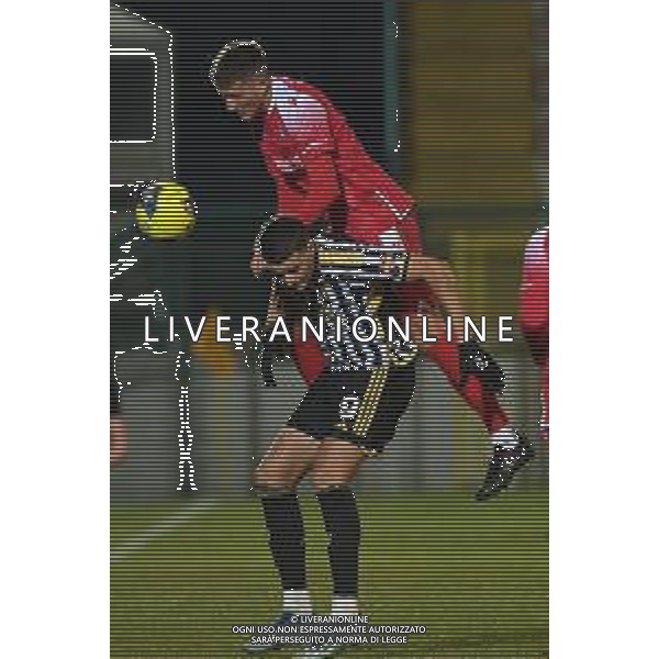Alessandria 23.12.2023 Stadio Giuseppe Moccagatta @Manuela Viganti/Ag. Aldo Liverani sas Juventus Next Gen vs Vis Pesaro Campionato Calcio Serie C Girone B 2023/2024 19a giornata Nella foto: leonardo cerri e riccardo zoia