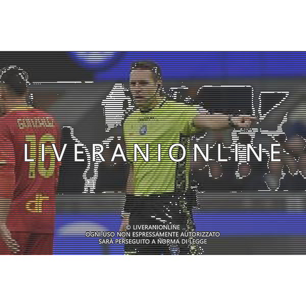 Inter vs Lecce nella foto l\'arbitro Matteo Marcenaro di Genova Milano 23-12-2023 Stadio Giuseppe Meazza - San Siro Campionato Serie A TIM - 17a giornata foto Roberto Garavaglia/ag. Aldo Liverani sas/AGENZIA ALDO LIVERANI SAS