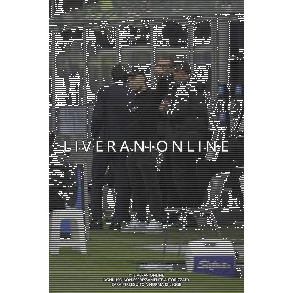 LAUTARO MARTINEZ SALUTA LA CURVA DEI TIFOSI - INTER vs LECCE Campionato Calcio Serie A TIM 23-12-2023 ©PAOLO GIAMPIETRI/AGENZIA ALDO LIVERANI SAS