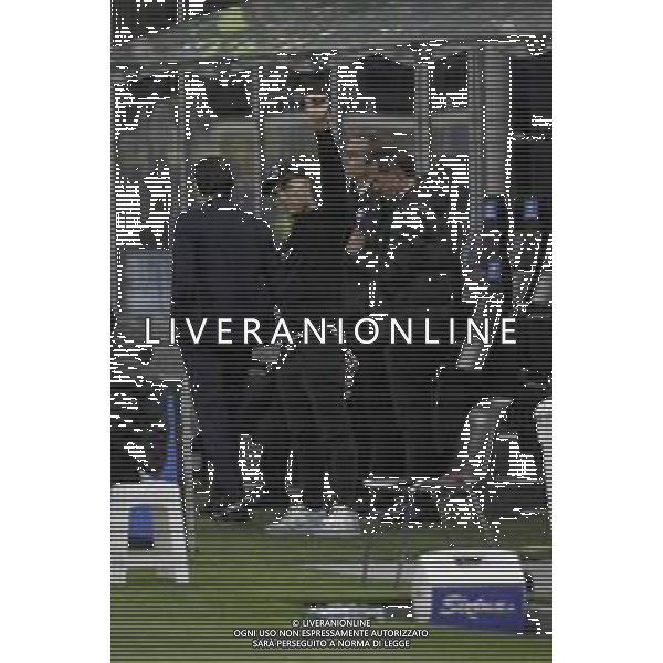 LAUTARO MARTINEZ SALUTA LA CURVA DEI TIFOSI - INTER vs LECCE Campionato Calcio Serie A TIM 23-12-2023 ©PAOLO GIAMPIETRI/AGENZIA ALDO LIVERANI SAS
