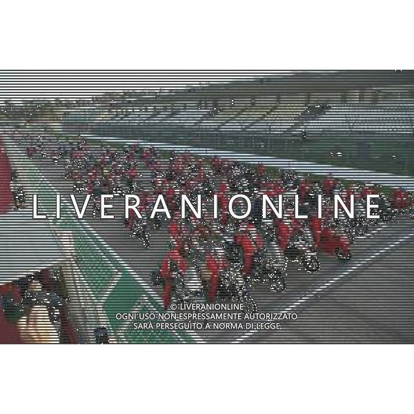 IMOLA 23 12 2023 AUTODROMO DI IMOLA E PIAZZA MATTEOTTI IN PIAZZA MATTEOTTI ARRIVANO I MOTOBABBI CARICHI DI DONI NELLA FOTO MOTOBABBI NEL RETTILINIO ©SANNA/AGENZIA ALDO LIVERANI SAS