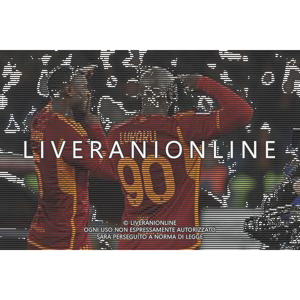 Roma vs Napoli - Campionato Serie A TIM - 17 giornata - Stadio Olimpico - Roma 23-12-2023 nella foto Esultanza dopo Gol Romelu Lukaku ©Federico Gaetano/AGENZIA ALDO LIVERANI SAS